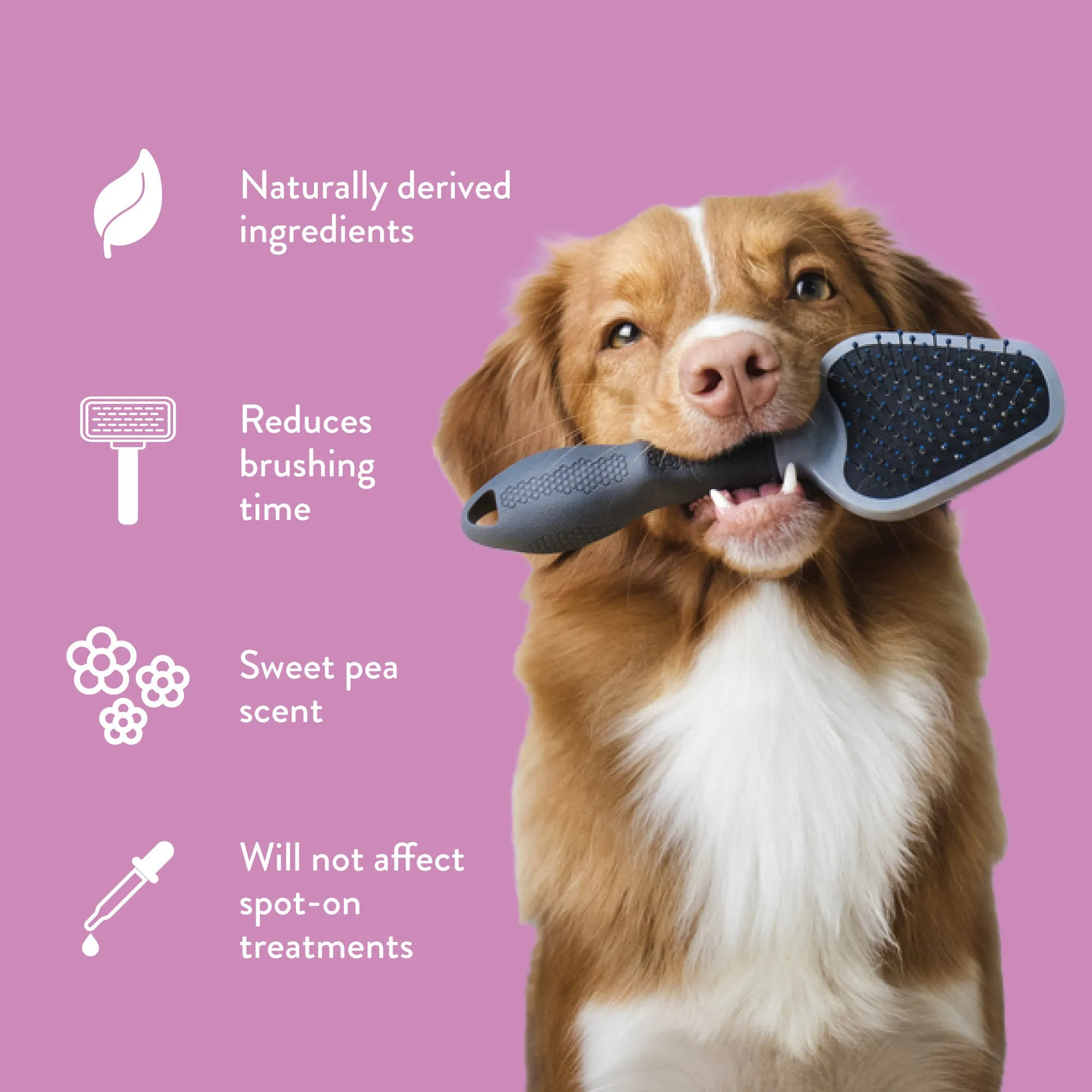 20% OFF: Tropiclean Sweet Pea Tangle Remover Spray For Dogs & Cats