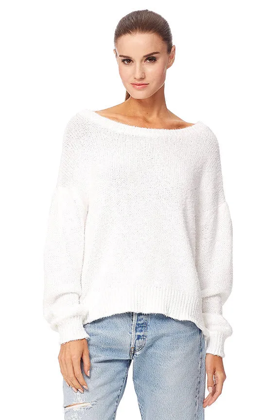 360 Cashmere - Rosy in White