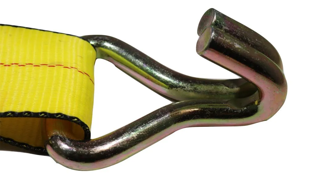 3" x 30 Ft Heavy Duty Flatbed Ratchet Strap w/ Wire Hooks | R330W