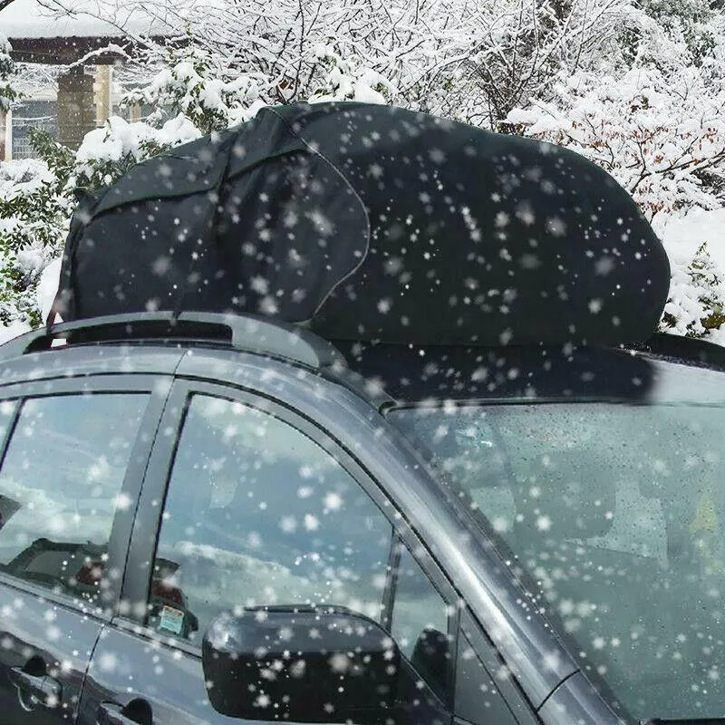 458 Litre Large Car Cargo Travel Rain Proof Roof Top Bag Storage Carrier Box