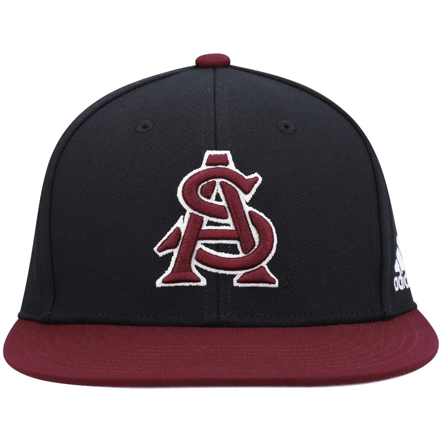 adidas Men's Black/Maroon Arizona State Sun Devils On-Field Baseball Cap