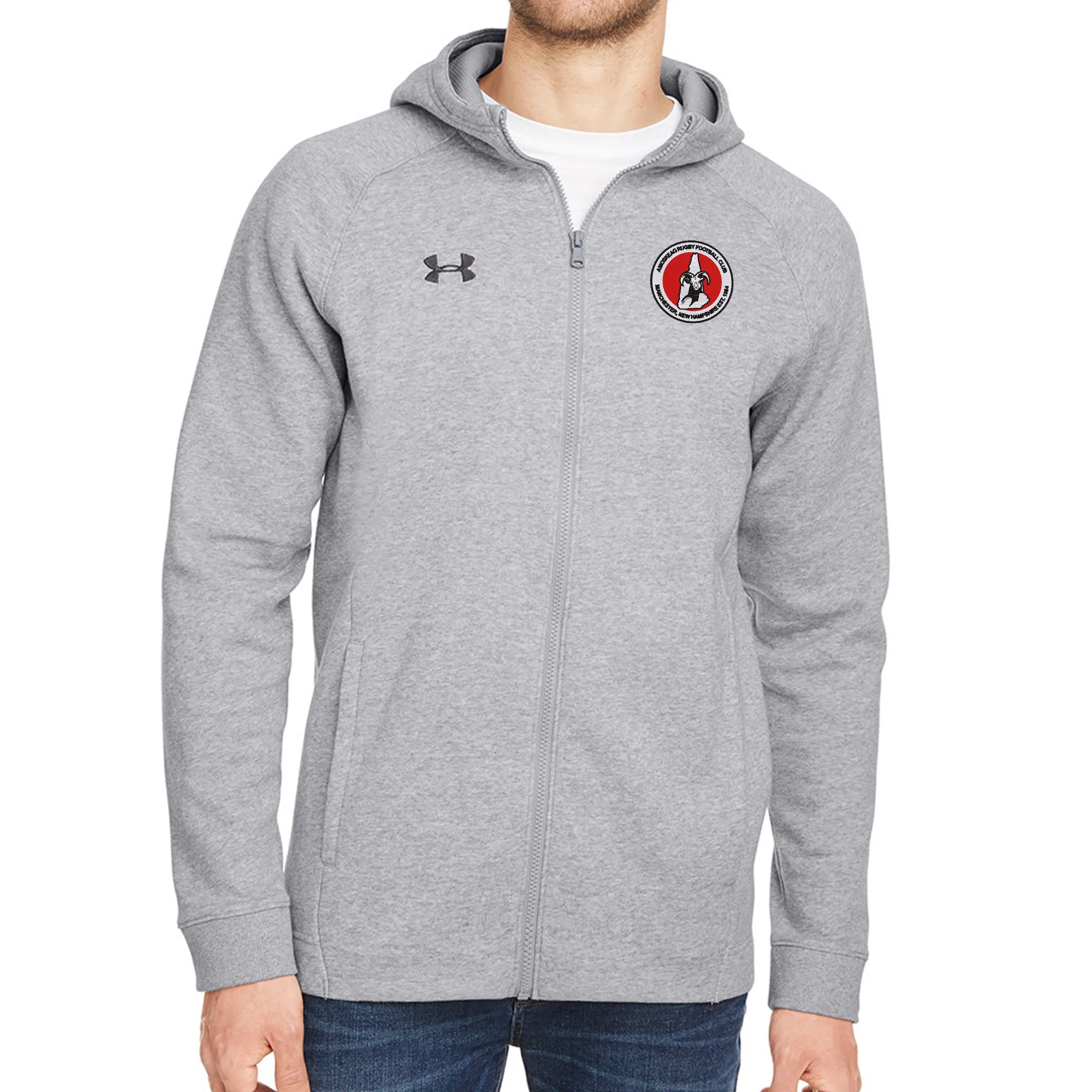 Amoskeag RFC Hustle Zip Hoodie
