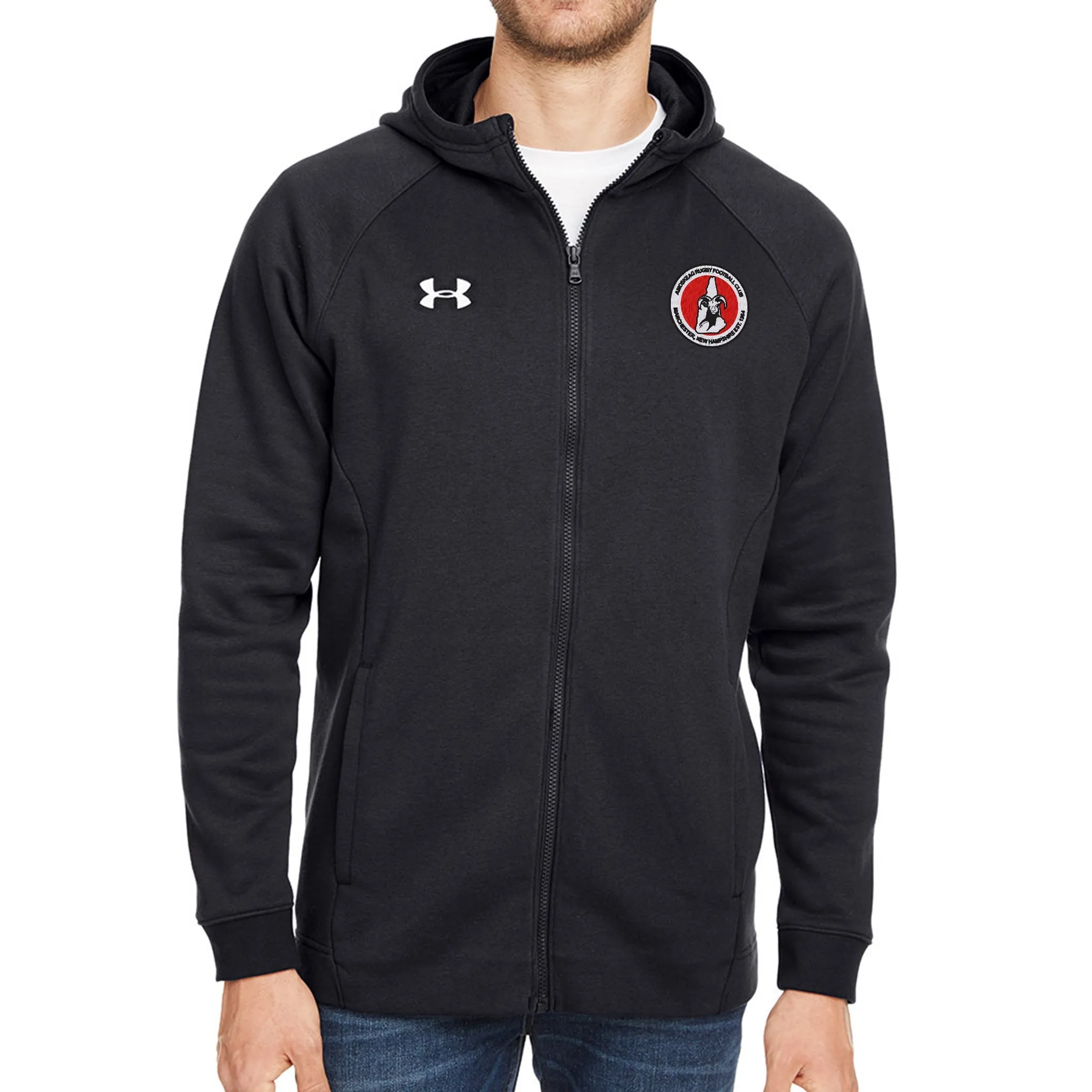Amoskeag RFC Hustle Zip Hoodie