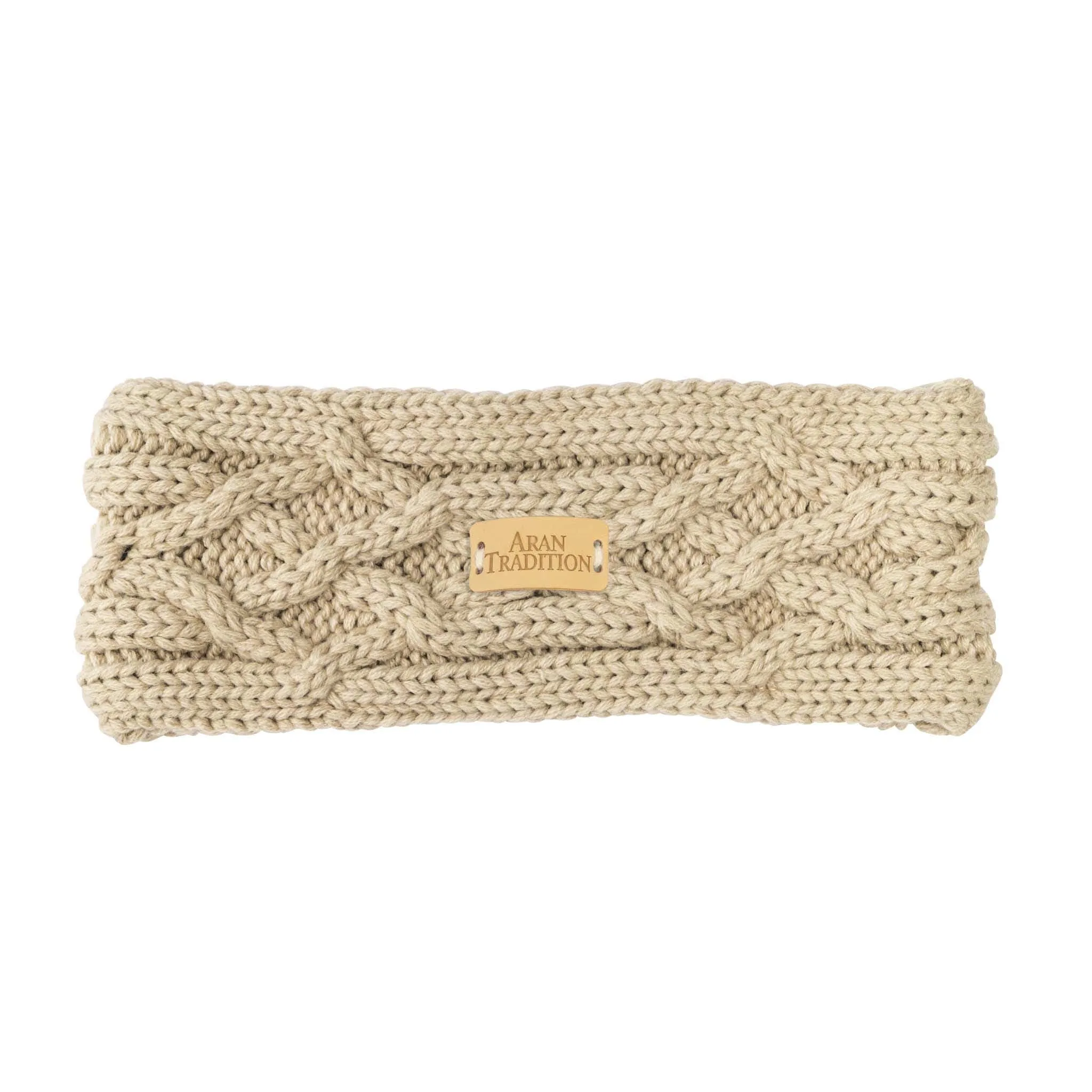 Aran Cable Knit Headband