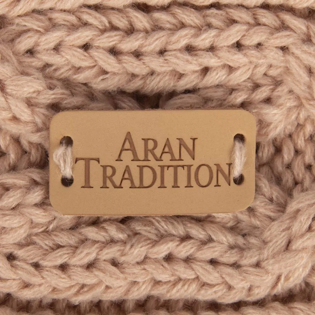 Aran Cable Knit Headband