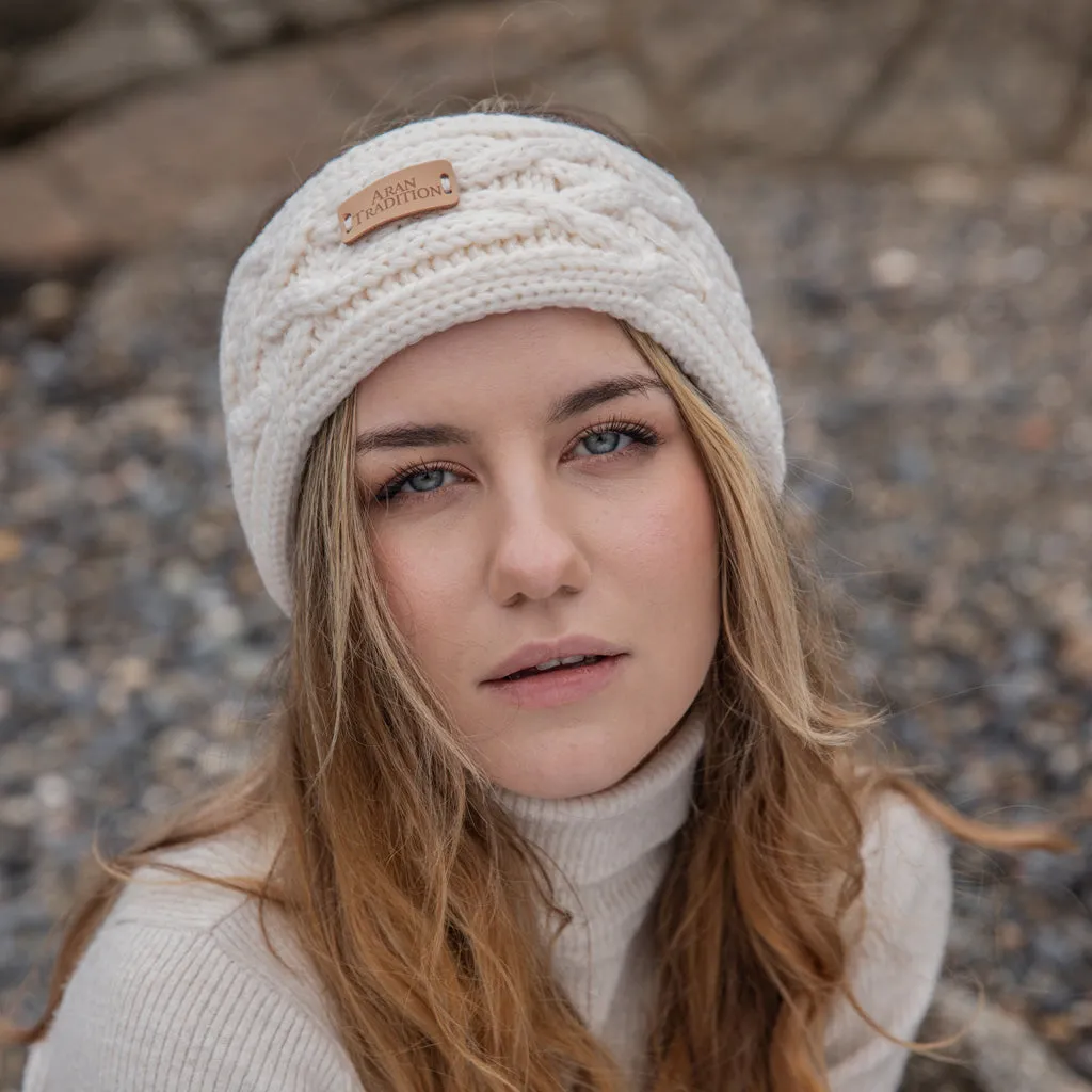 Aran Cable Knit Headband