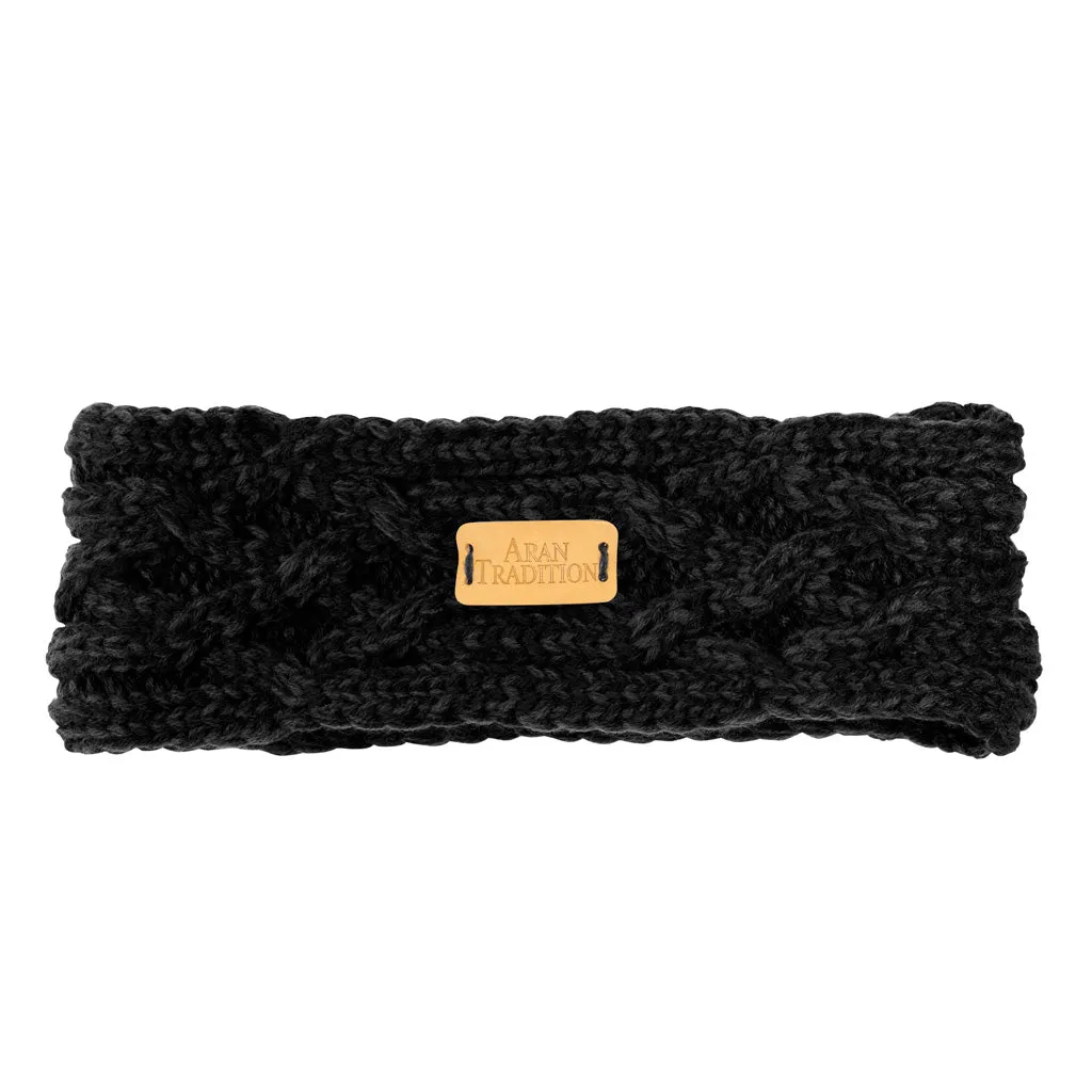 Aran Cable Knit Headband