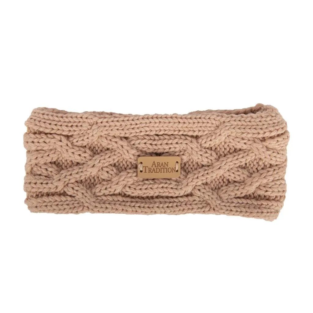 Aran Cable Knit Headband