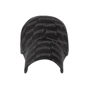 Balenciaga BB Monogram Cap Black/Grey