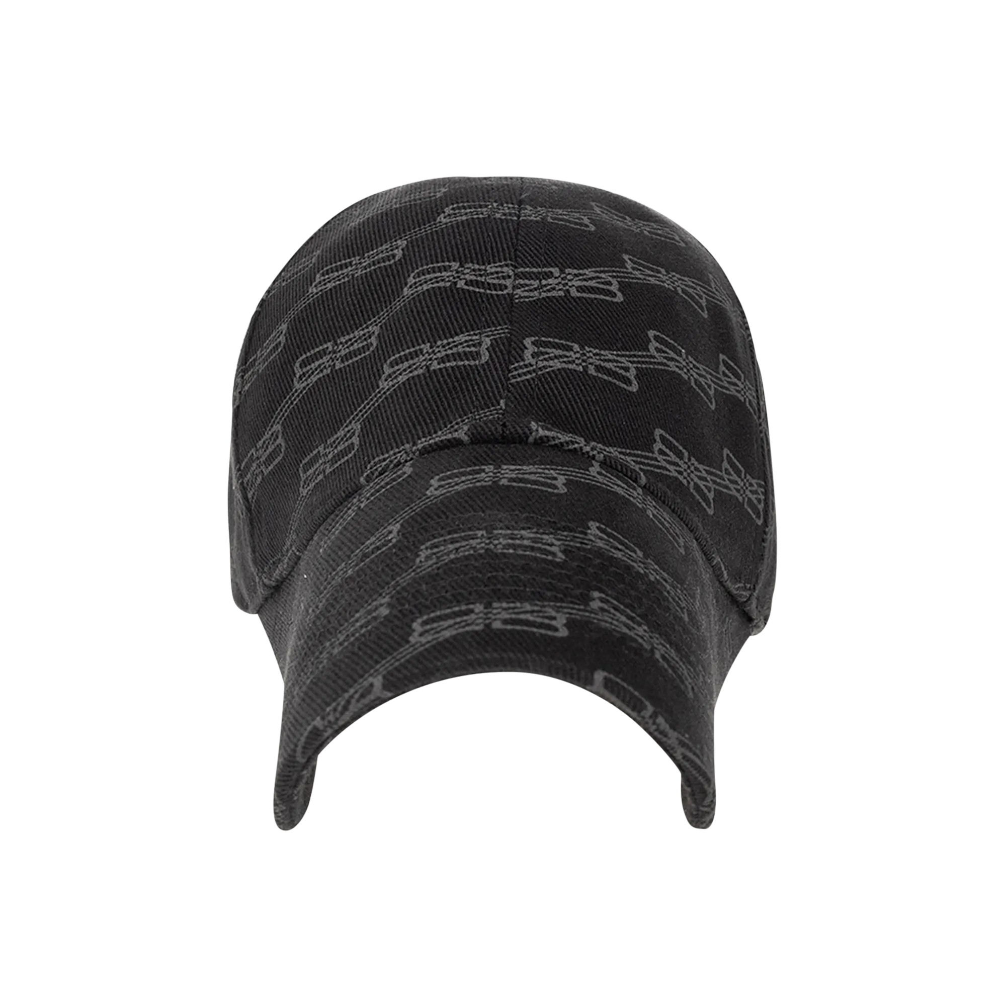 Balenciaga BB Monogram Cap Black/Grey