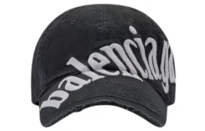 Balenciaga men's cap, black