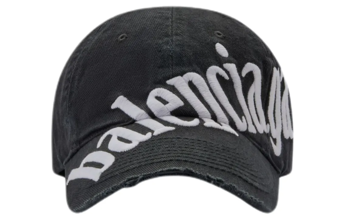 Balenciaga men's cap, black