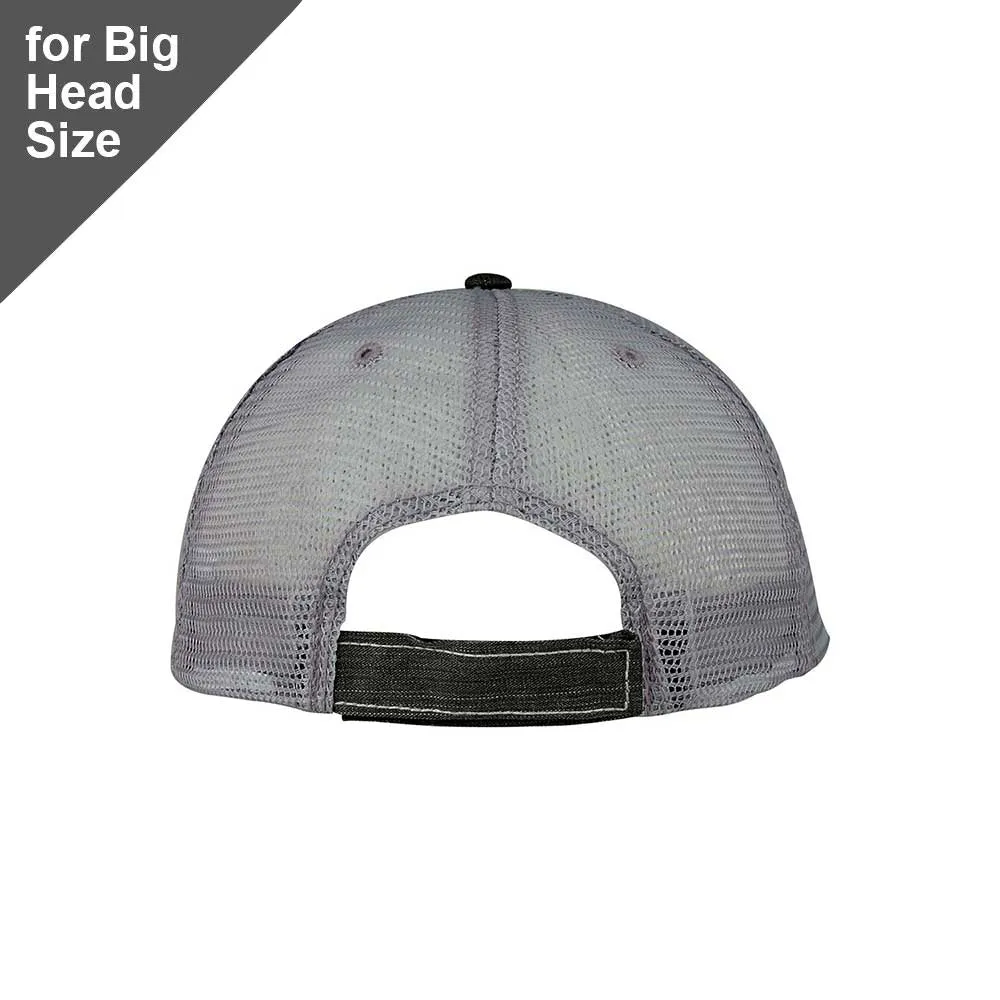 Big Head Washed Herringbone Trucker Cap