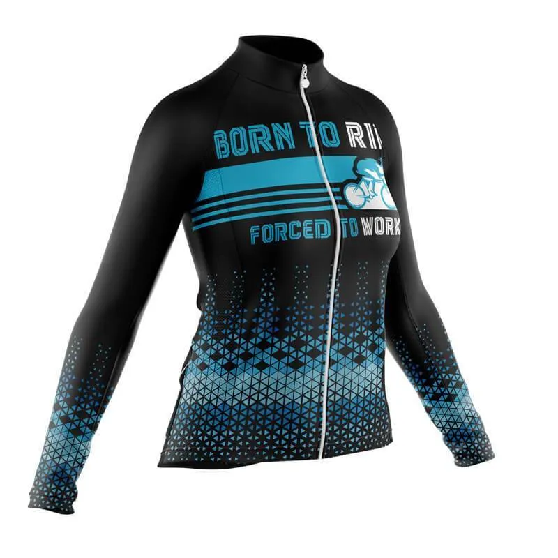 Born to ride, Force to work Thermal Club Jersey (V1)/(V2)