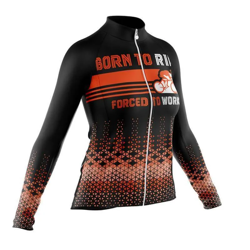 Born to ride, Force to work Thermal Club Jersey (V1)/(V2)