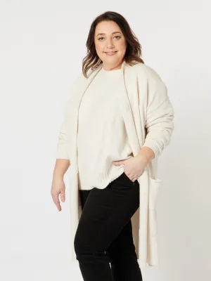 Brooke Knit Cardigan - Natural