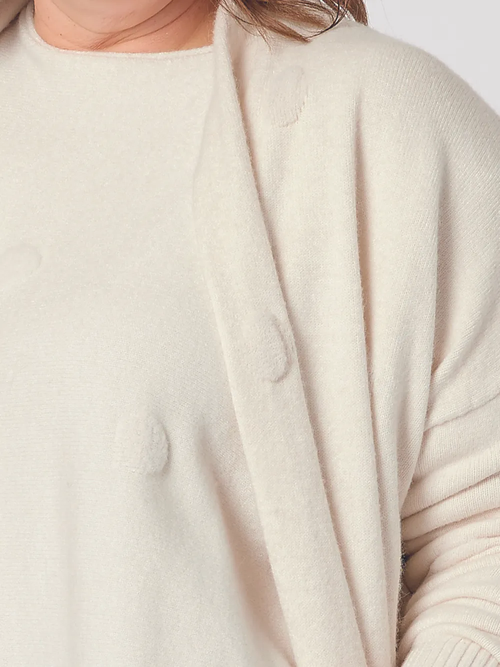 Brooke Knit Cardigan - Natural
