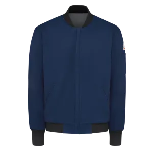 Bulwark, Men's Midweight Excel FR Team Jacket, JET2, FR 9oz, Cat4, Navy