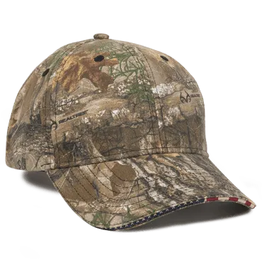 Camo Cap USA Flag Sandwich