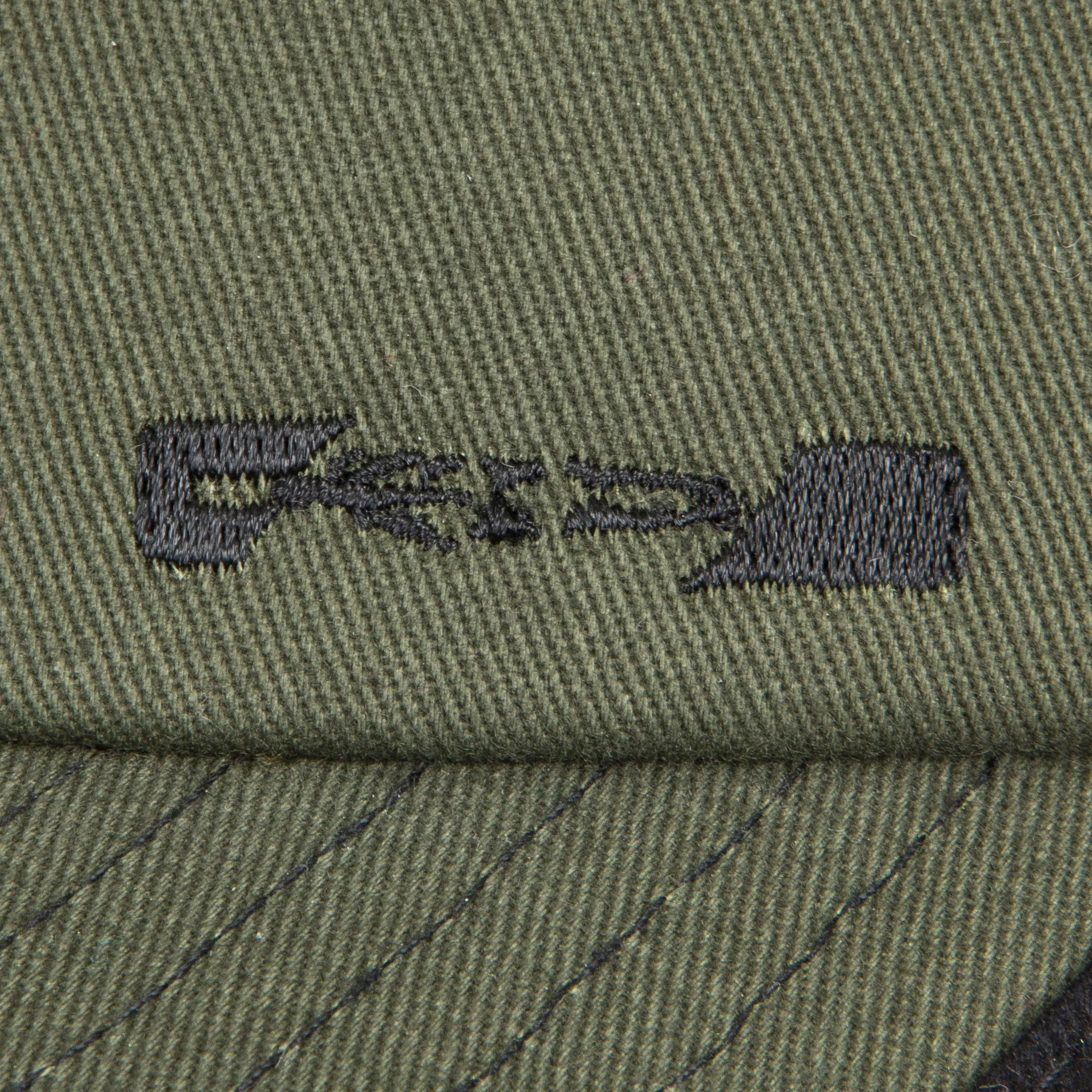 Cap 500 fleece warm green SOLOGNAC, dark khaki/black