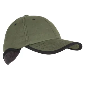 Cap 500 fleece warm green SOLOGNAC, dark khaki/black