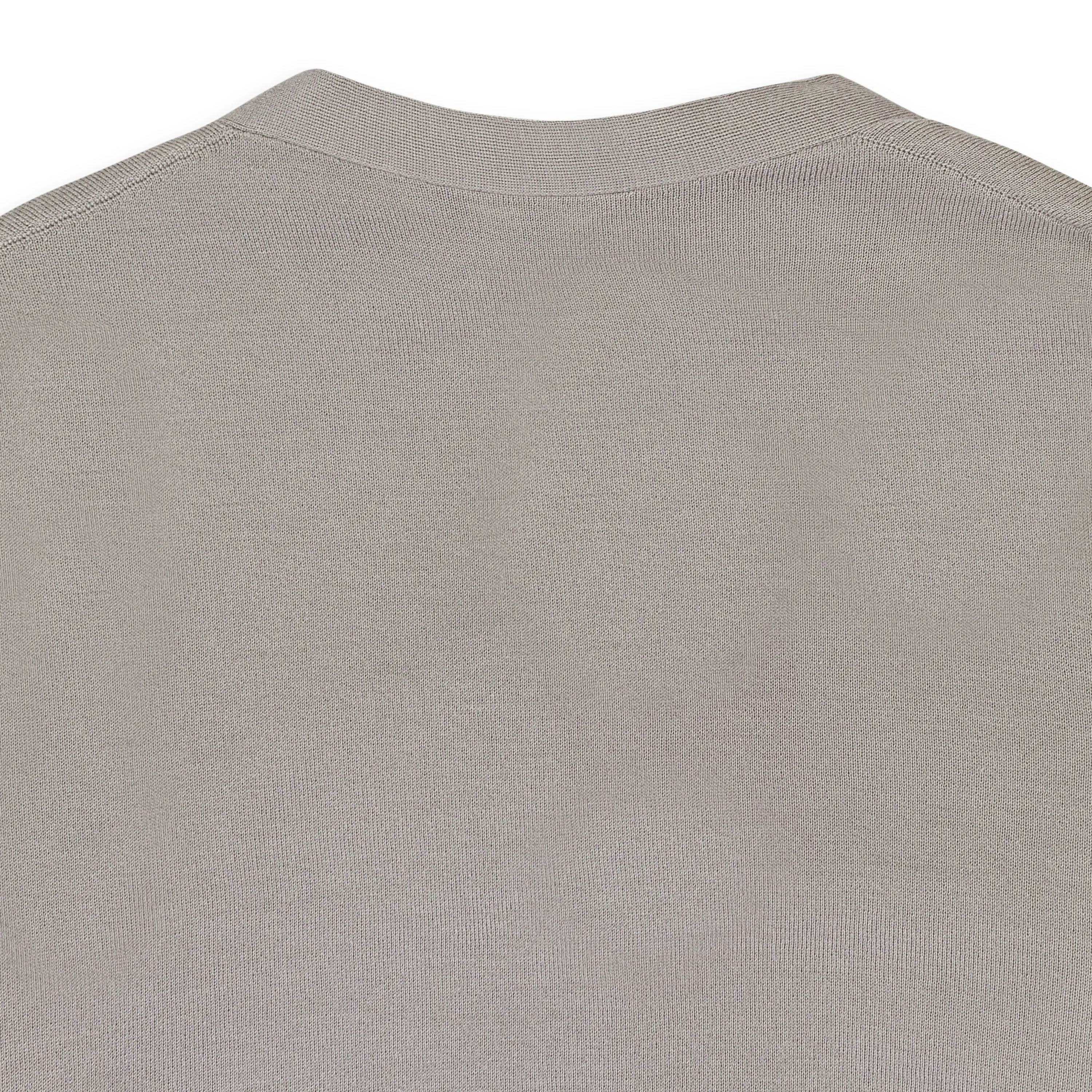 CASHMERE SET GRAY CARDIGAN