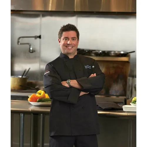 Chef Works JLLSBLKXS Chef's Coat