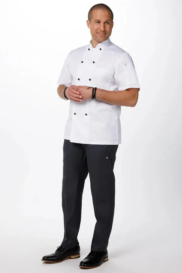 Chef Works Macquarie Men's Basic Chef Jacket (MBSS)