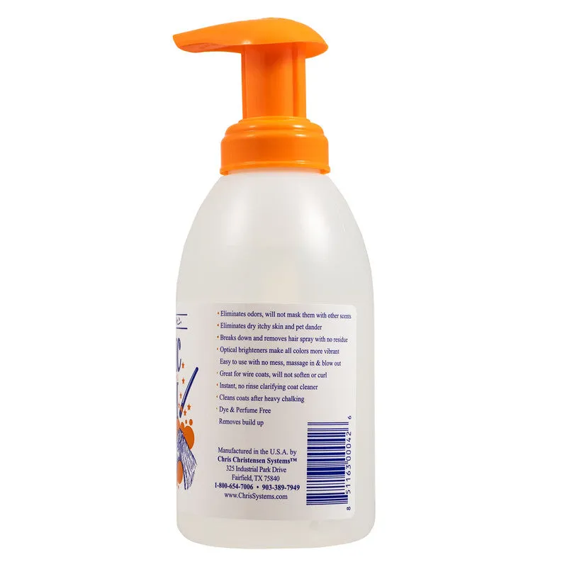 Chris Christensen OC Foam Clarifying Self Rinse Foam For Dogs