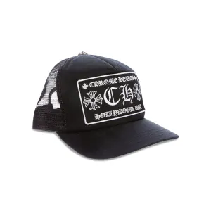 Chrome Hearts Ch Hollywood Trucker Cap, Black