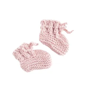 Classic Booties, Baby Pink