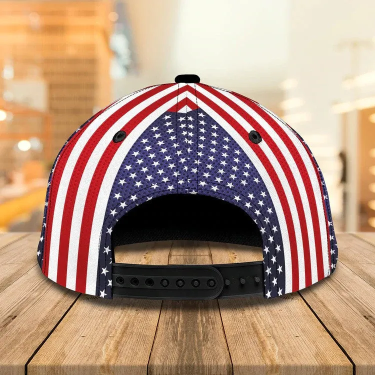 Customized Eagle Biker 3D Baseball Cap for Man , Motorcycle Hat for Him