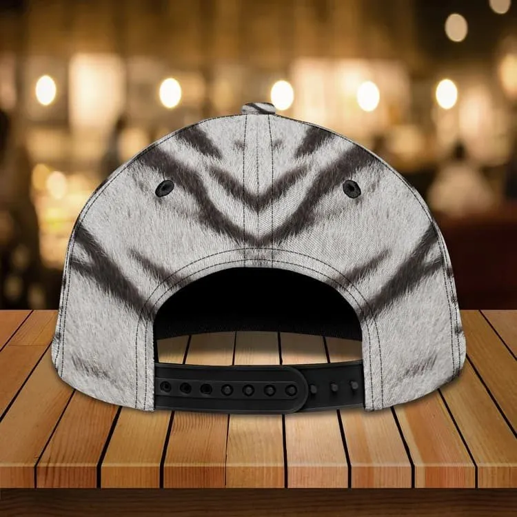 Customized Yellow Tiger King 3D Baseball Cap for Him, Tiger Hat for Tiger Lovers