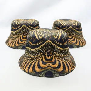 Down the Ribbit Hole and Meganeuropsis Reversible Bucket Hat