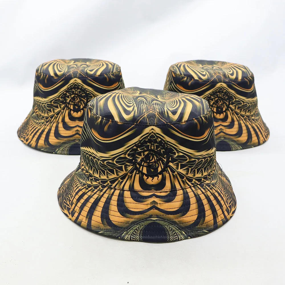 Down the Ribbit Hole and Meganeuropsis Reversible Bucket Hat