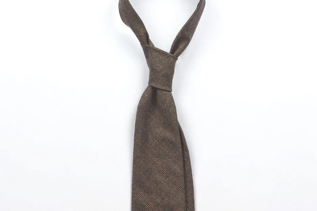 Escorial Brown-Burgundy Glencheck