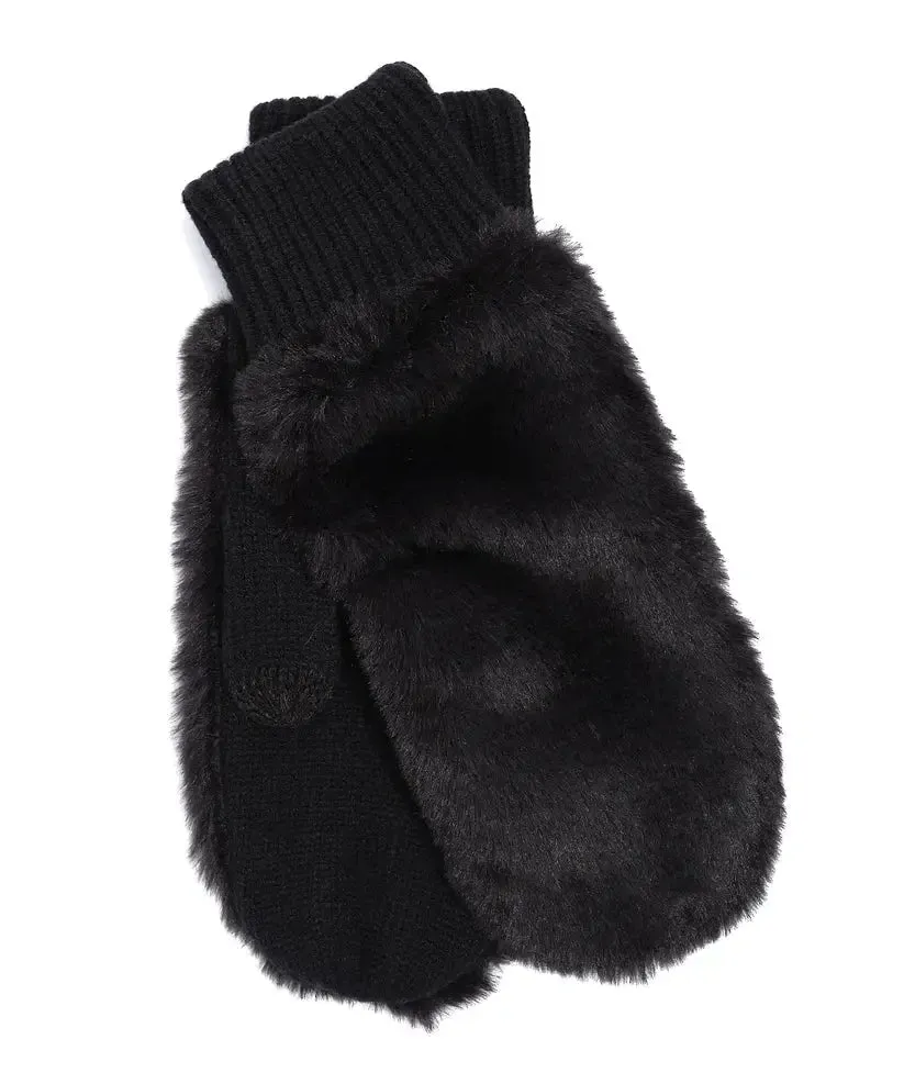 Faux Fur Mitten