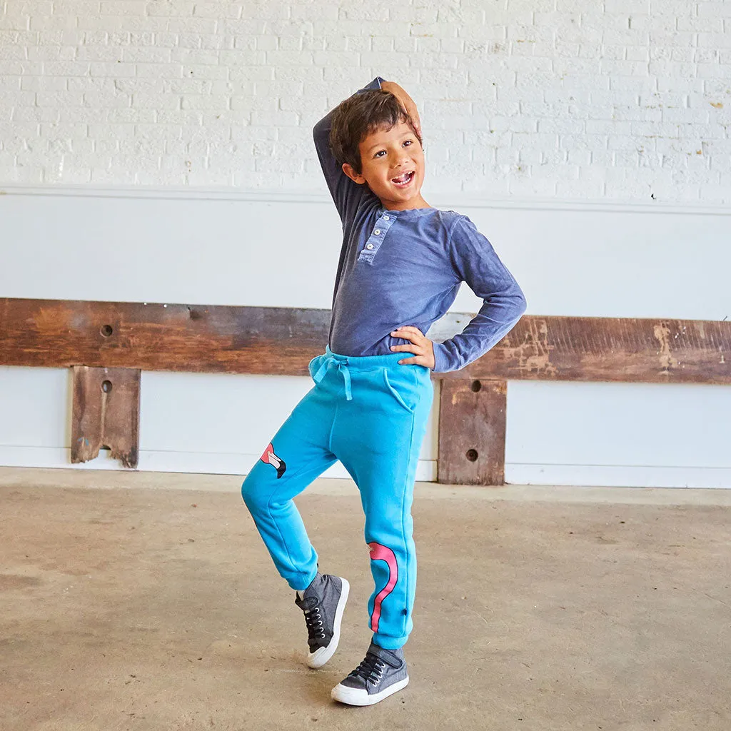 Flamingos Fuzzy Fleece Jogger Pants