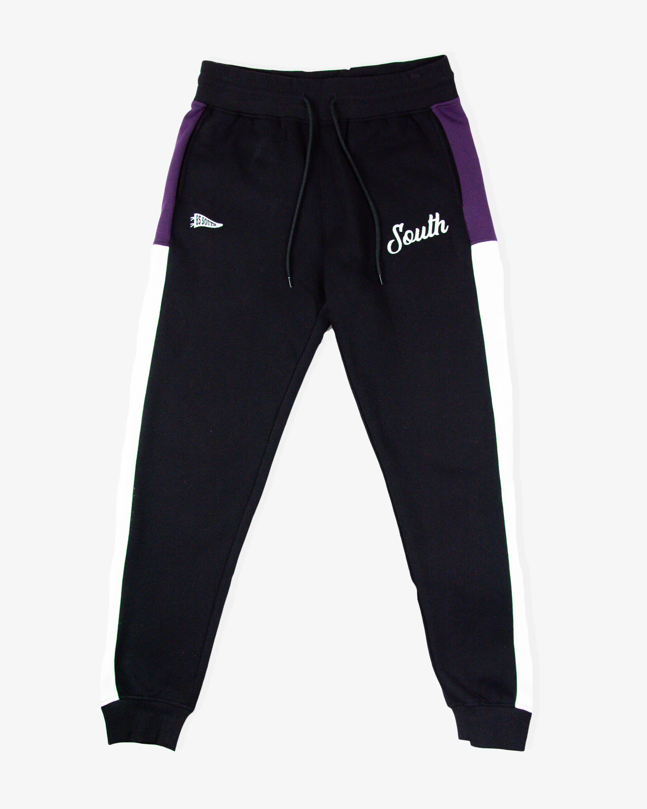 Fleece Track Pants - Grape Combo
