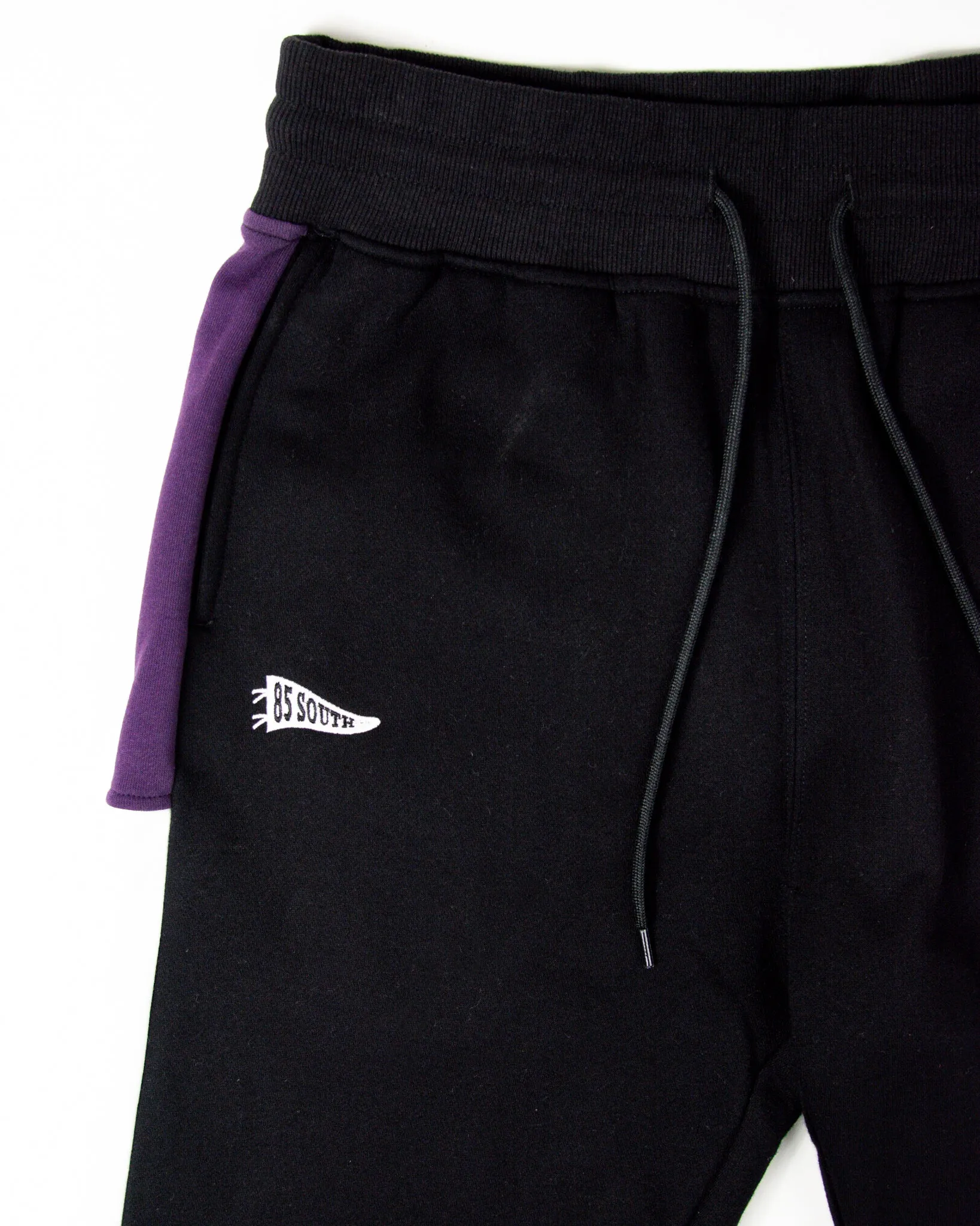 Fleece Track Pants - Grape Combo