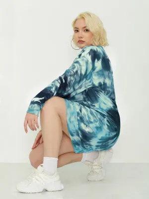 Geometric Printing Loose Trench Coats