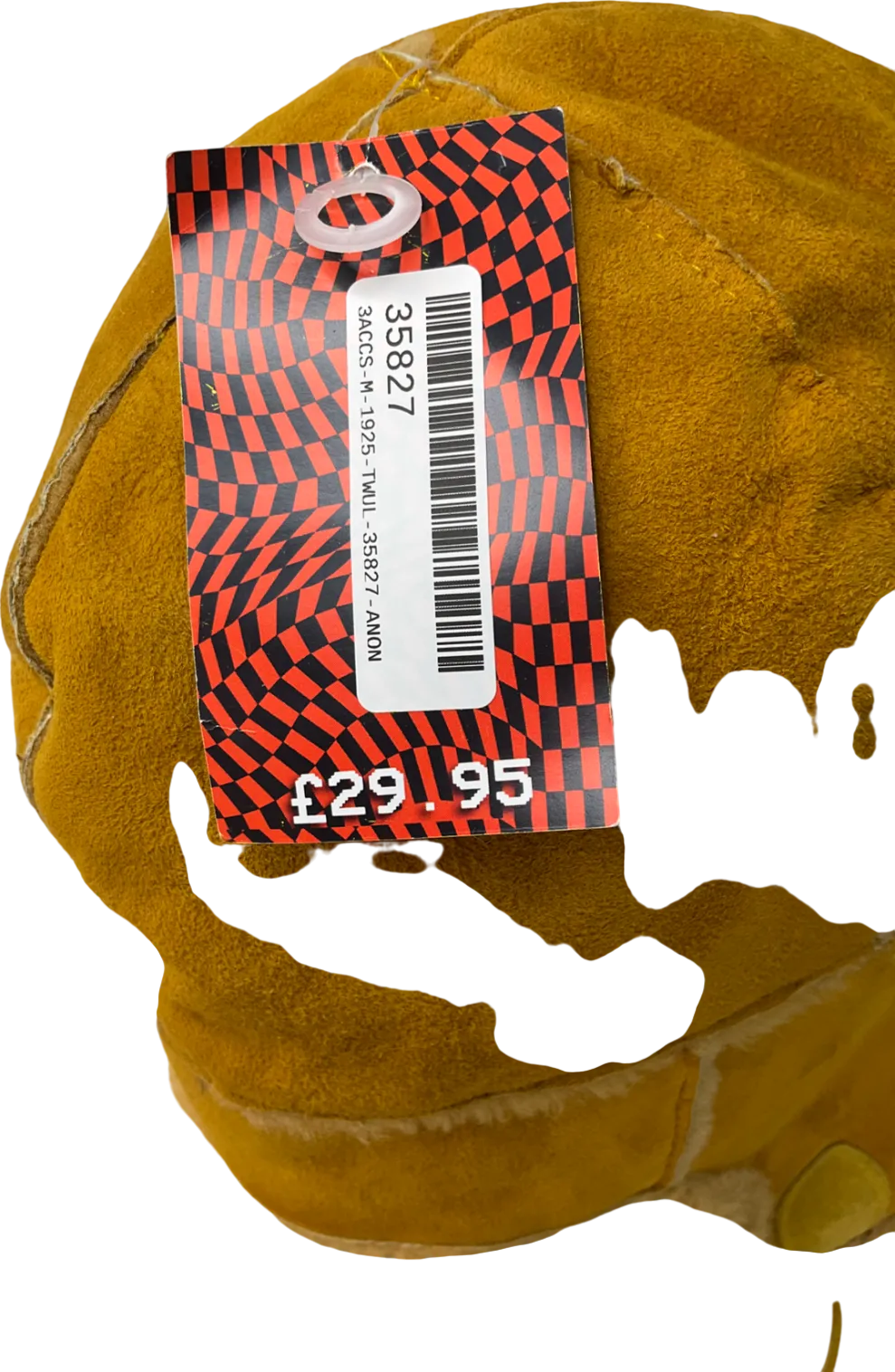 goldsmith Yellow Vintage Sheepskin trapper Hat