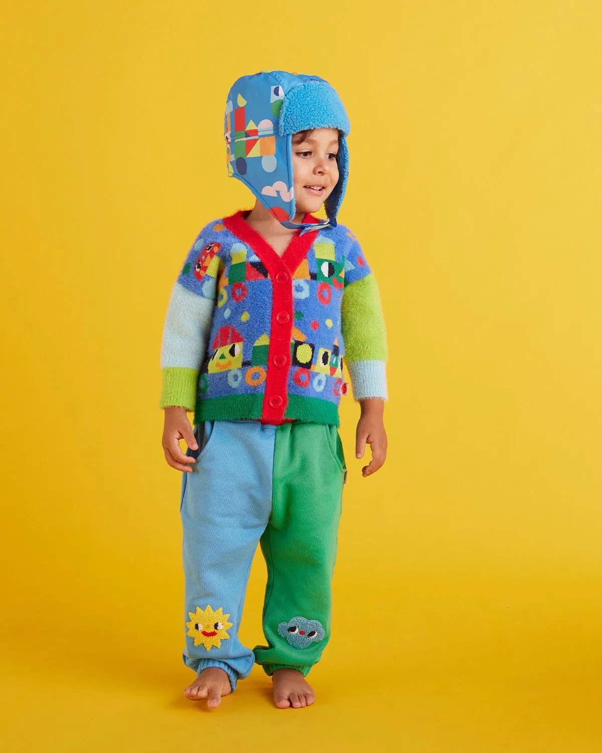 Halcyon Nights Sherpa Trapper Hat - Rainbow Express