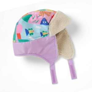 Halcyon Nights Sherpa Trapper Hat - Rainbow Valley