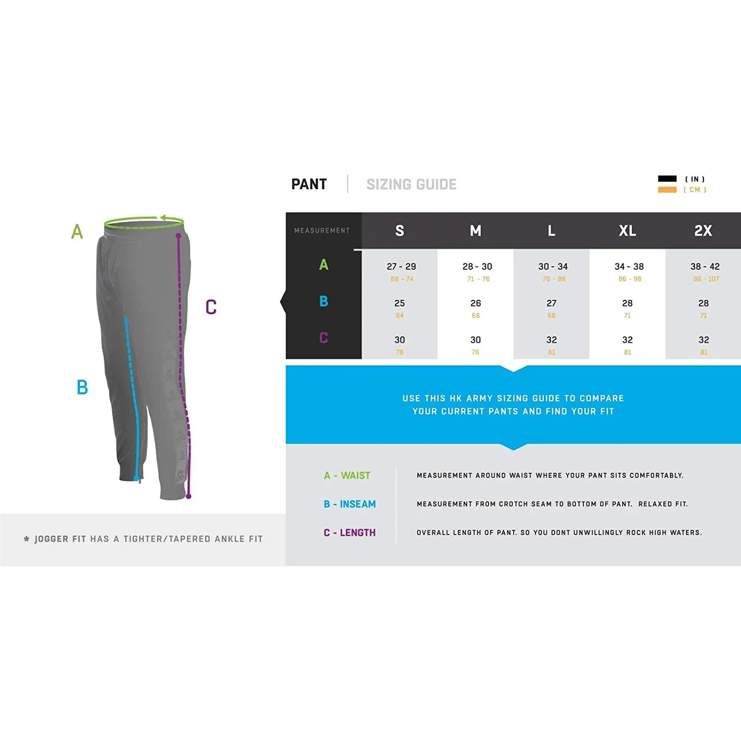 HK Army Track Jogger Pants Hostilewear Skulls Grey