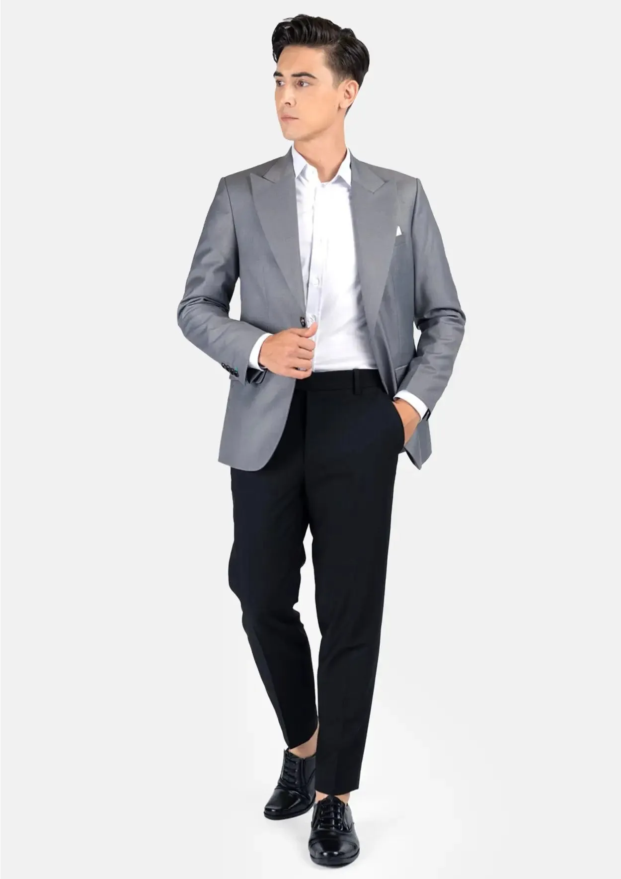 Hudson Oslo Grey Twill Jacket
