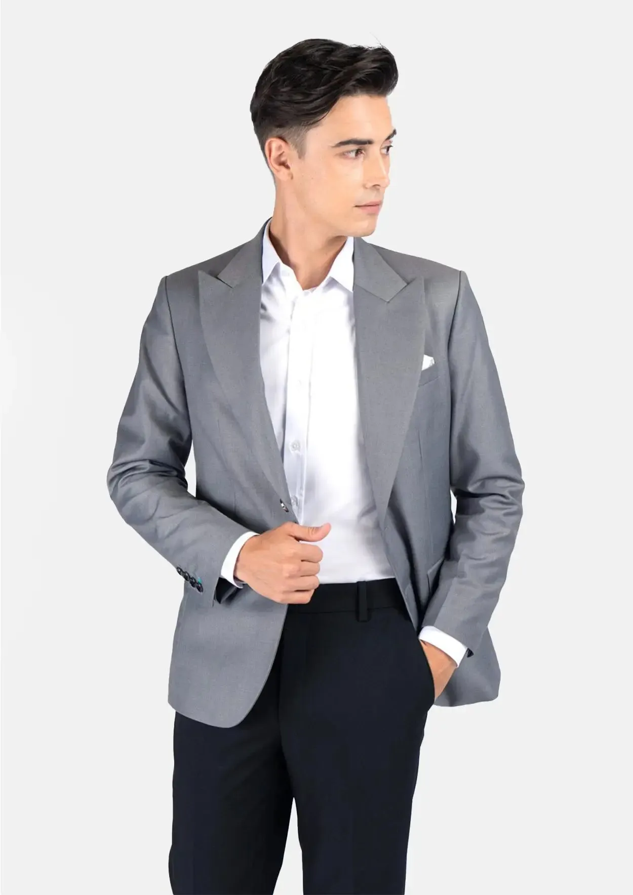 Hudson Oslo Grey Twill Jacket