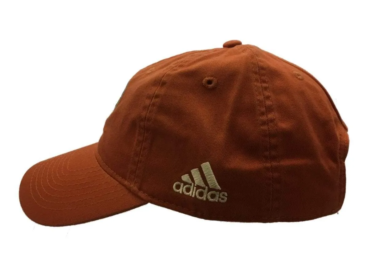 Indiana Pacers Adidas Burnt Orange Relaxed Adjustable Strapback Baseball Hat Cap