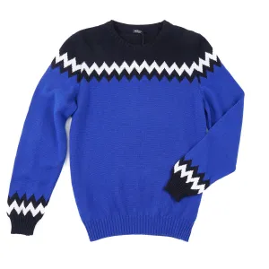 Kiton Slim-Fit Chevron Cashmere Sweater
