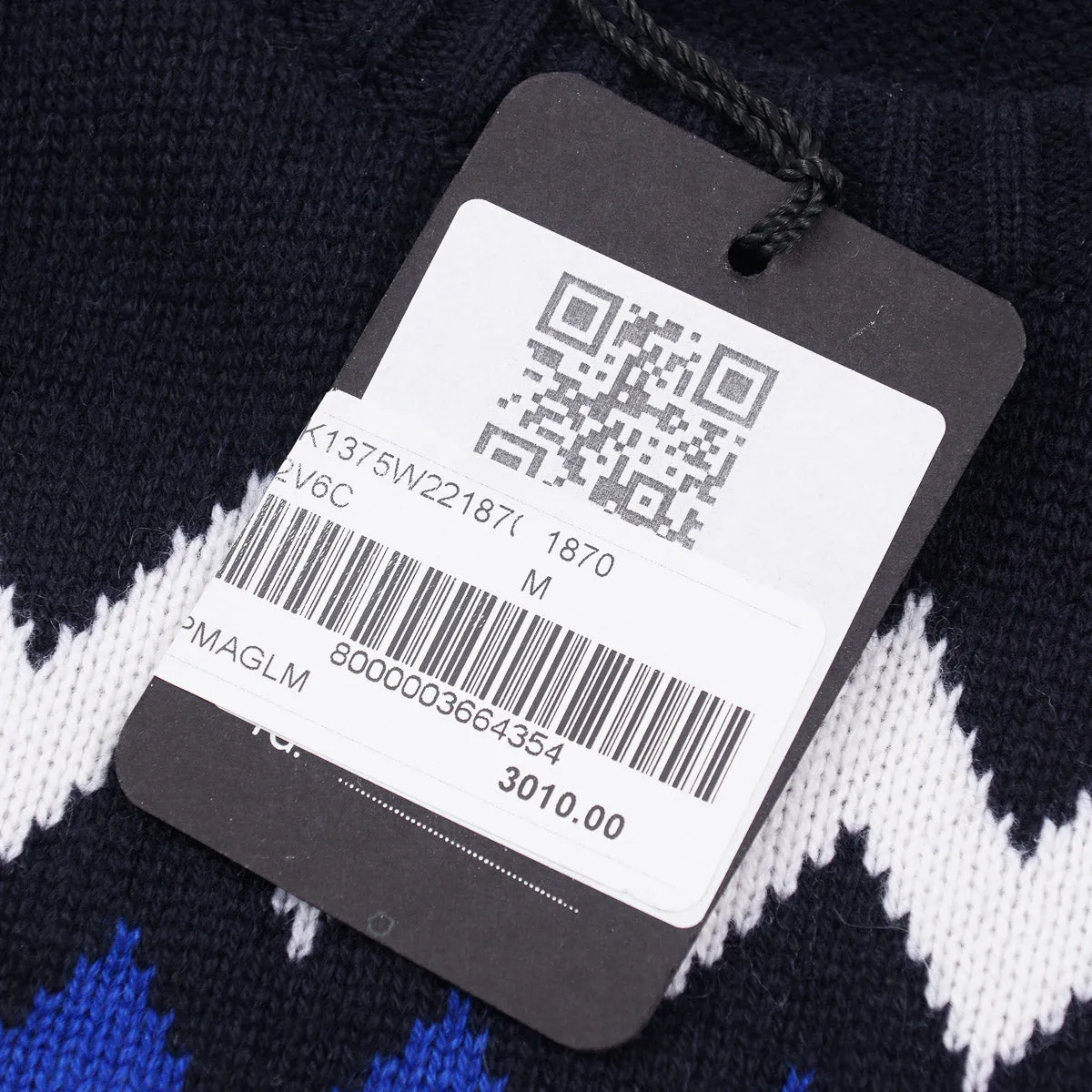 Kiton Slim-Fit Chevron Cashmere Sweater